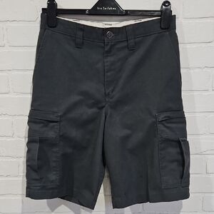 Dickies Gray Cargo Shorts Classic Utilitarian Design